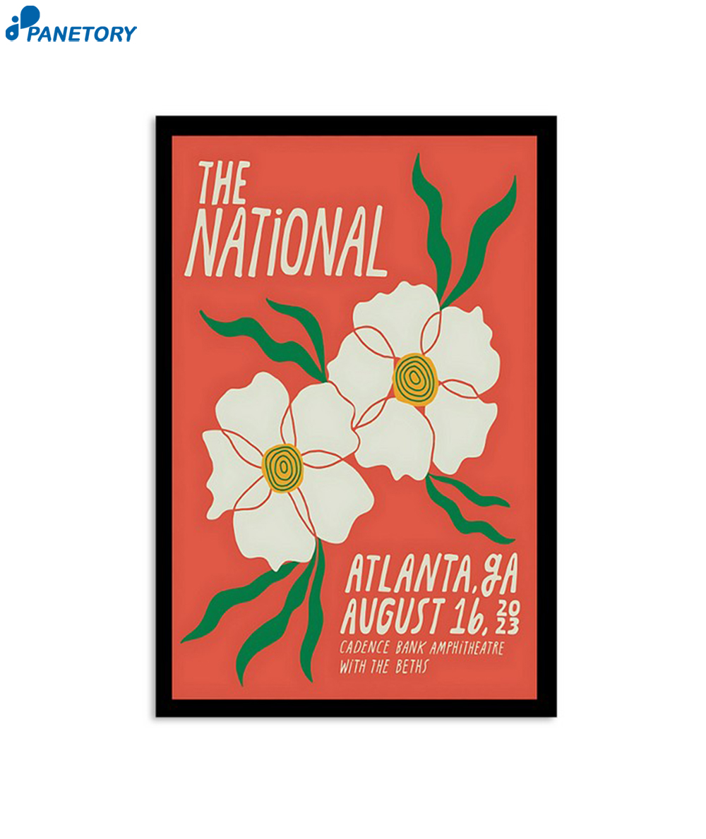 The National Cadence Bank Amphitheatre Atlanta Ga August 16 2023 Poster
