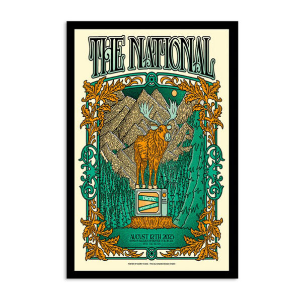 The National Denver Mission Ballroom Aug 12 2023 Poster