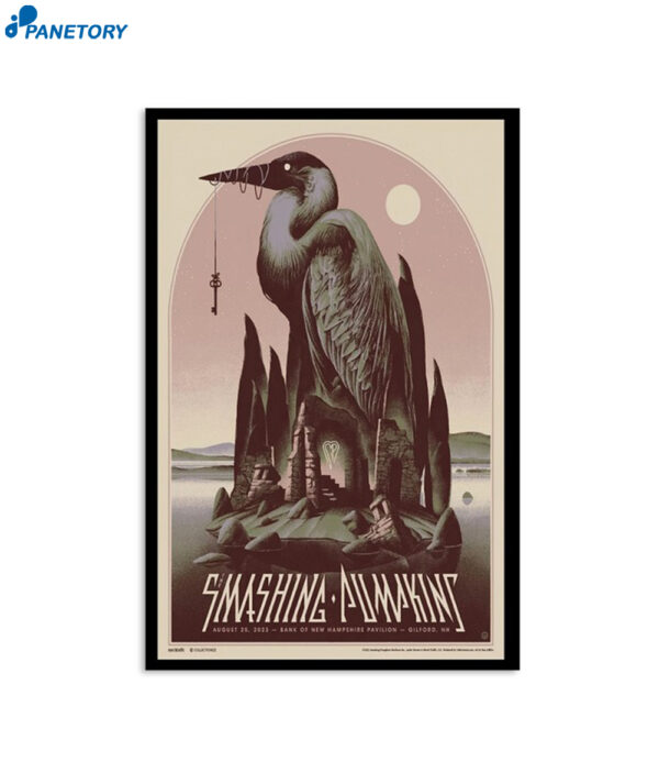 The Smashing Pumpkins Bank Of New Hampshire August 25 2023 Poster