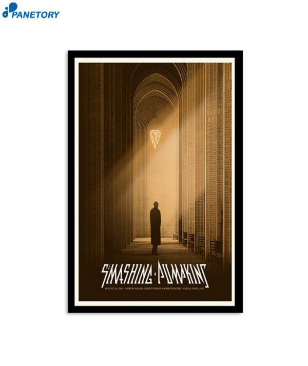 The Smashing Pumpkins Chula Vista Ca August 10 2023 Poster