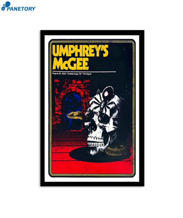 Umphrey's Mcgee The Signal Chattanooga August 27 2023 Poster