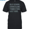 Undertaker Old School Chokeslam Tombstone Last Ride Shirt