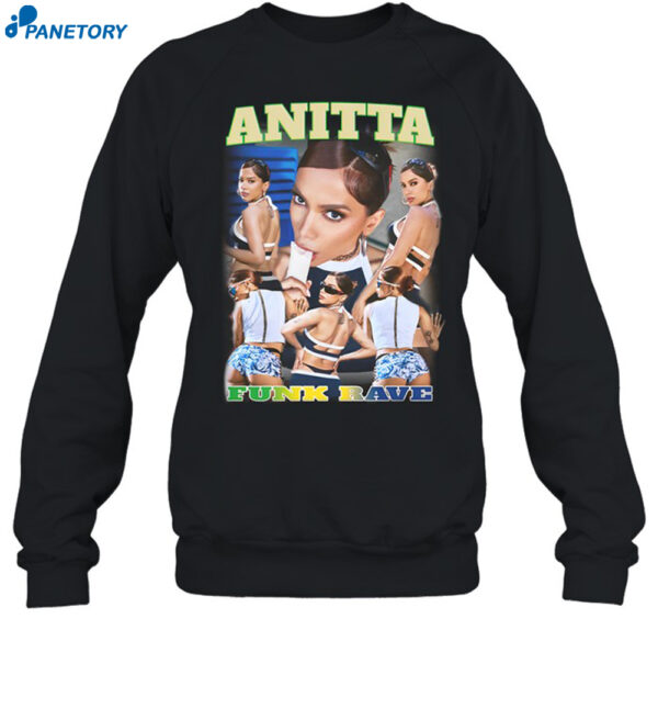 Universal Music Brasil Anitta Funk Rave Shirt