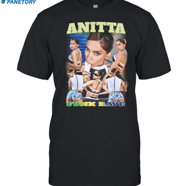 Universal Music Brasil Anitta Funk Rave Shirt