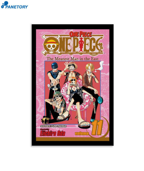 Volume 11 One Piece The Meanest Man In The East Shonen Jump Manga Poster