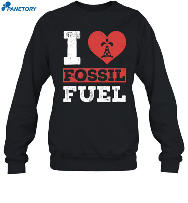 Yanky I Love Fossil Fuels Shirt