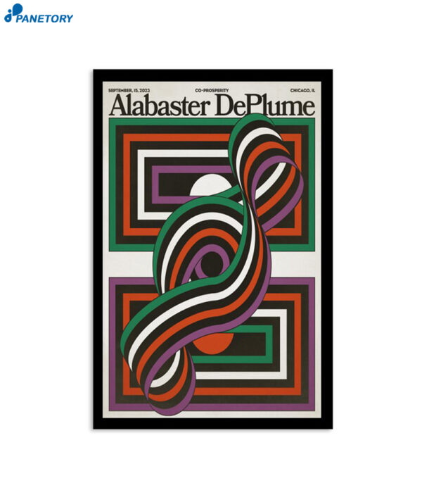 Alabaster Deplume At Co-Prosperity Sphere Sep 15 2023 Poster
