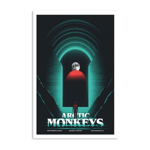 Arctic Monkeys California Sep 27 2023 Sacramento Event Poster