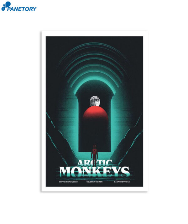 Arctic Monkeys California Sep 27 2023 Sacramento Event Poster