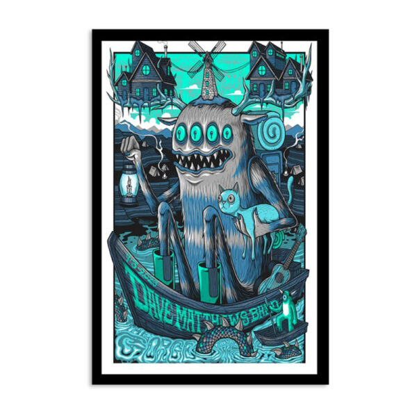 Dave Matthews Band George Wa Tour September 3 2023 Poster