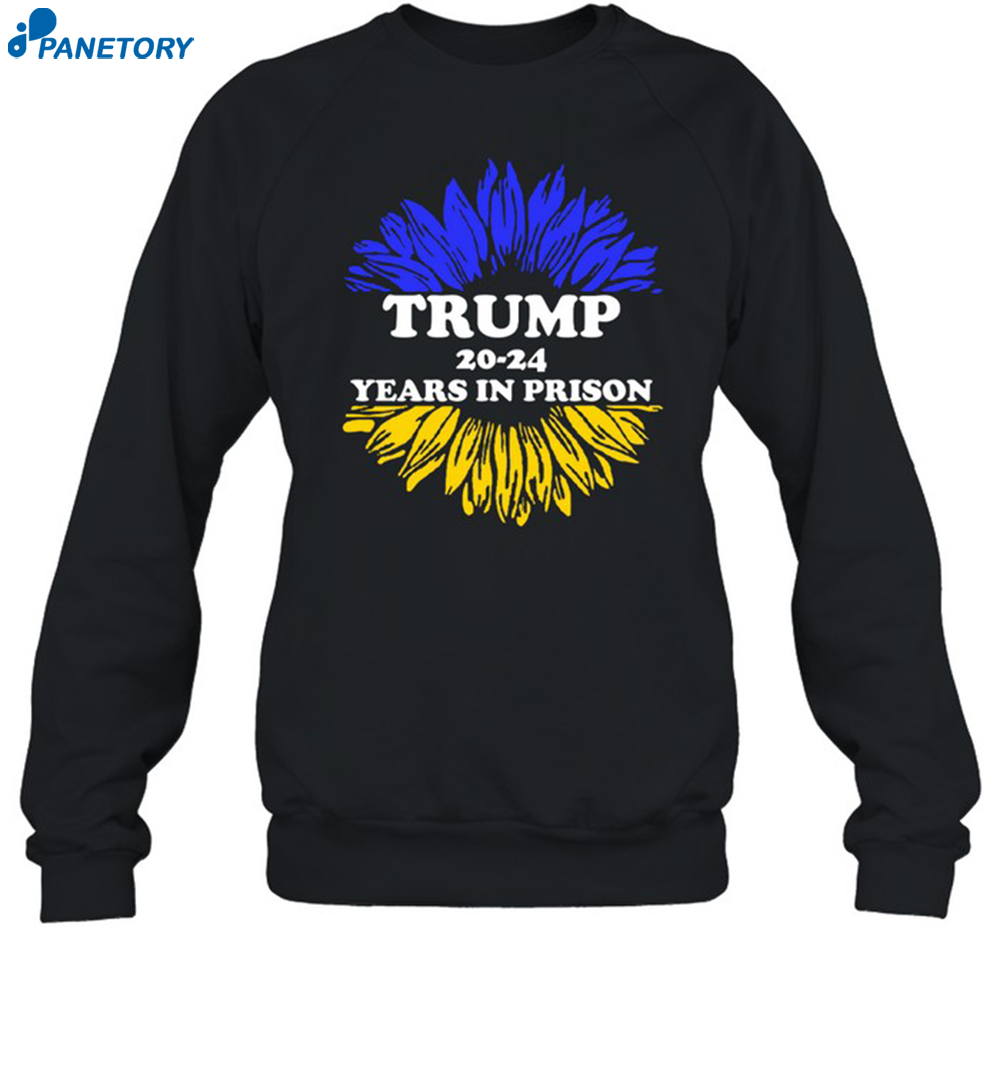 Donald Trump 20-24 Years In Prison Shirt 1