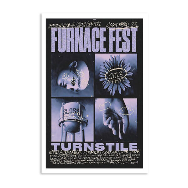 Furnace Fest At Sloss Furnaces Birmingham On 23 Sep 2023 Poster
