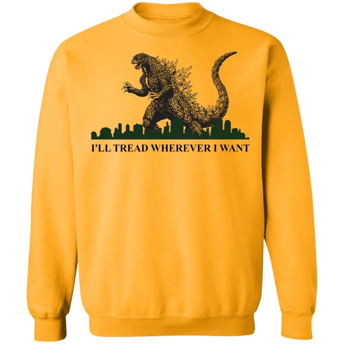 Godzilla I’ll Tread Wherever I Want Shirt 2