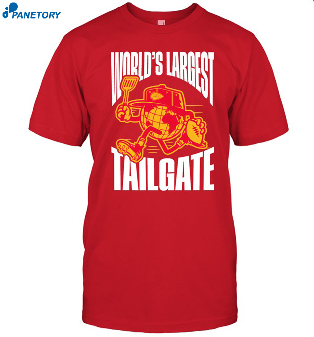 Kansas City World'S Largest Tailgate Shirt