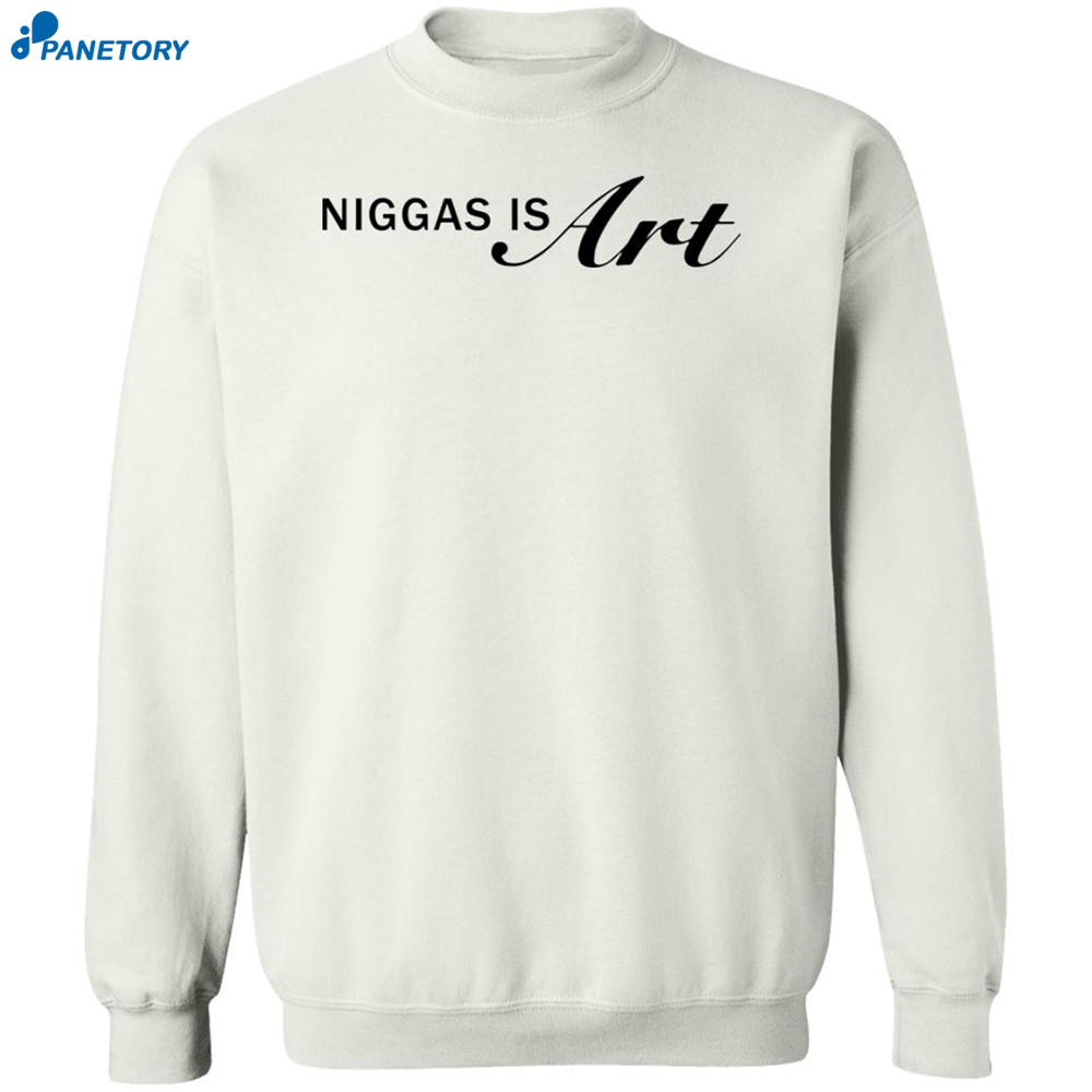 Khaliente Niggas Is Art T-Shirt 2