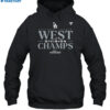 La Dodgers 2023 West Division Champions Shirt 2