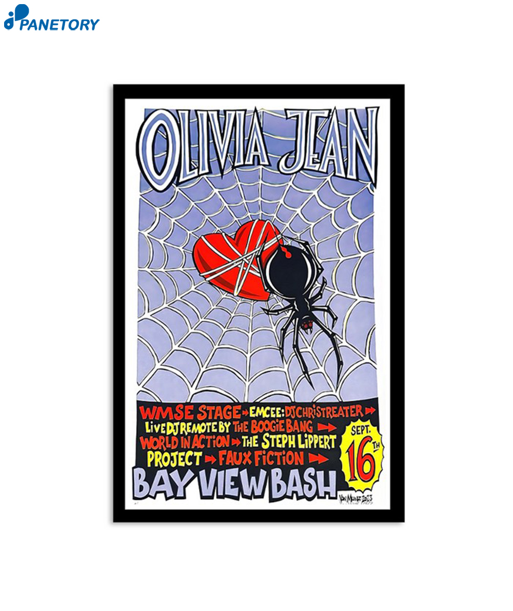 Olivia Jean September 16 2023 Bay View Bash Milwaukee Poster