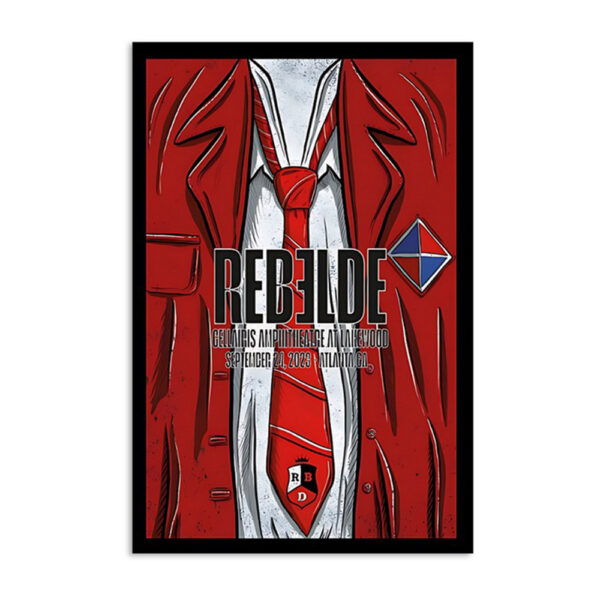 Rbd Soy Rebelde Tour Event In Atlanta Sept 24 2023 Poster