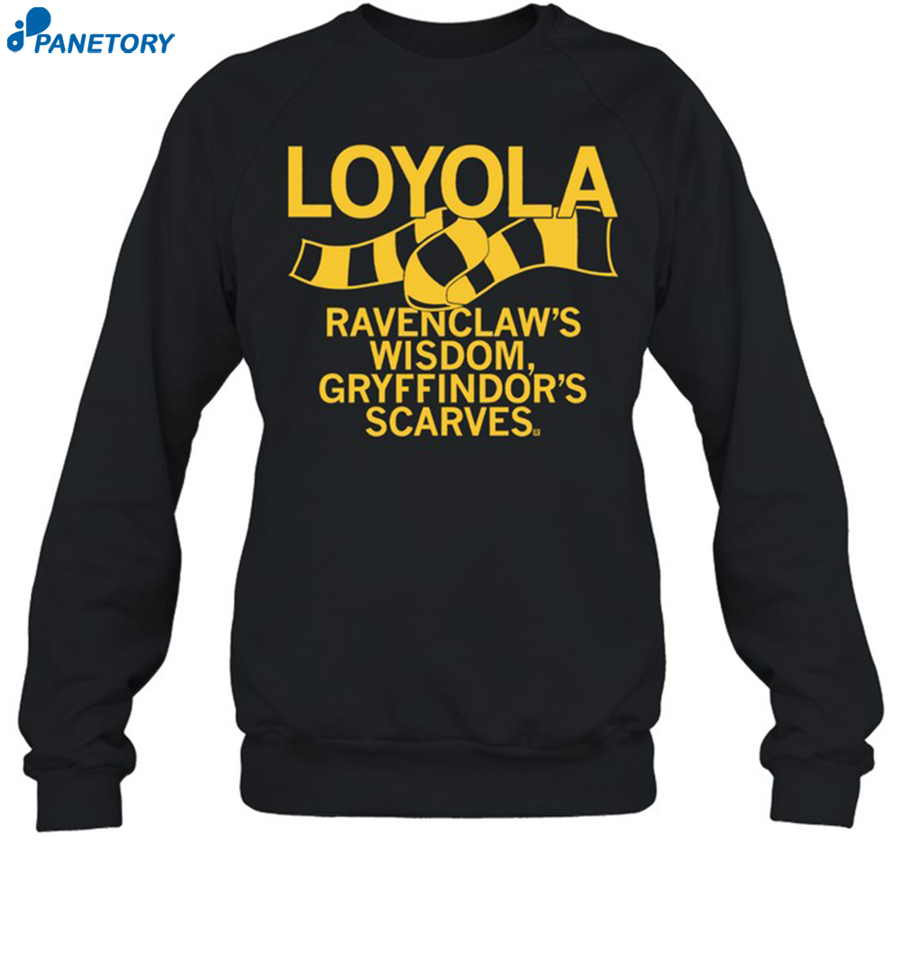 Raygun Loyola Gryffindor Scarves Shirt 1