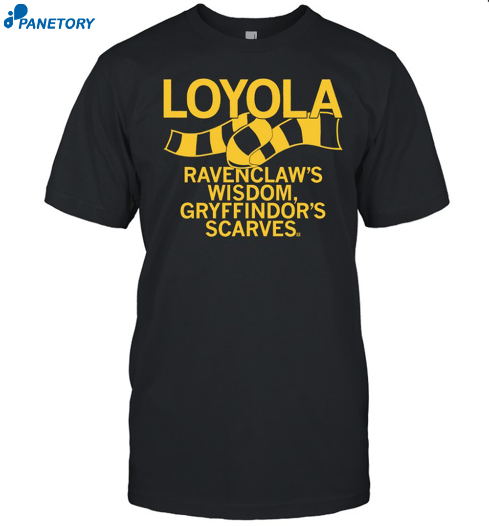Raygun Loyola Gryffindor Scarves Shirt
