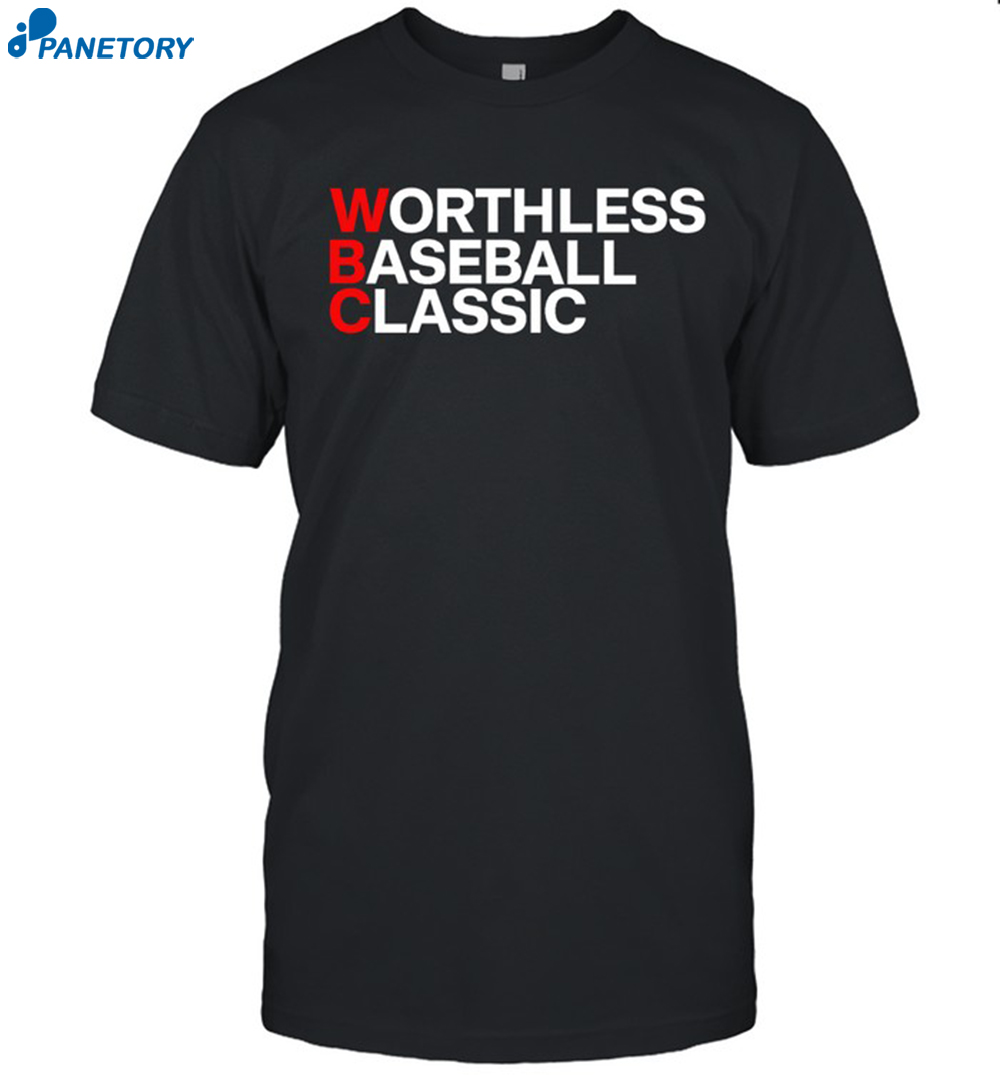 Sal Licata Wearing Worthless Baseball Classic Shirt