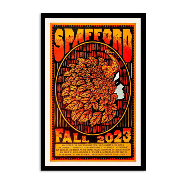 Spafford Fall Tour 2023 Poster