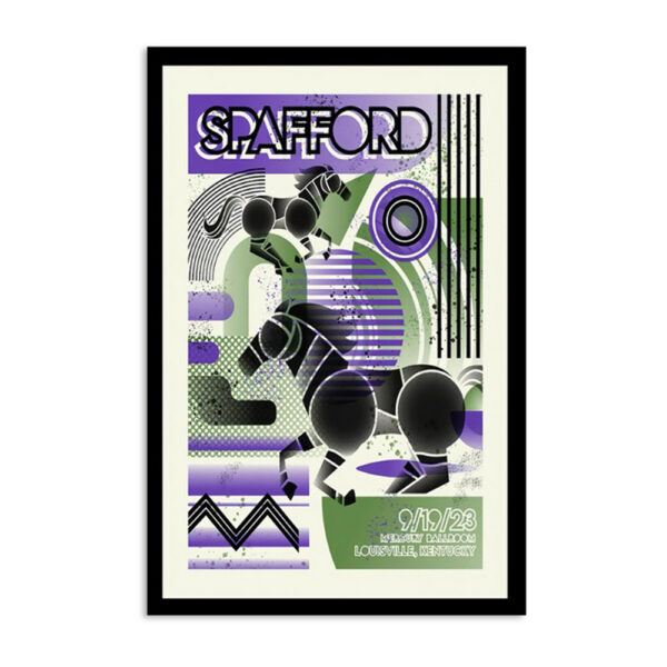 Spafford Tour Mercury Ballroom Sep 19 2023 Poster