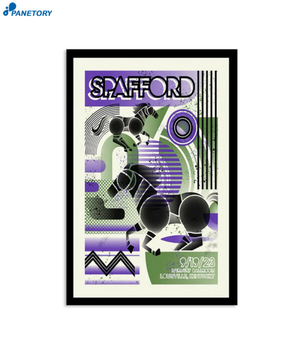 Spafford Tour Mercury Ballroom Sep 19 2023 Poster