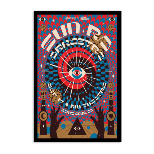 Sun Ra Arkestra Rio Theatre Santa Cruz Ca September 17 2023 Poster