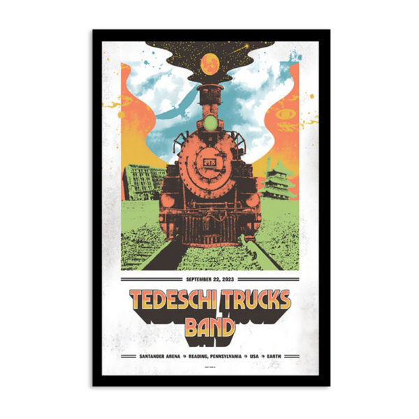 Tedeschi Trucks Band Sep 22 2023 Reading Pa Poster