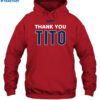 Thank You Tito Cleveland Indians Shirt 2