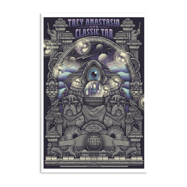 Trey Anastasio And Classic Tab Tour Athens Ga 2023 Poster