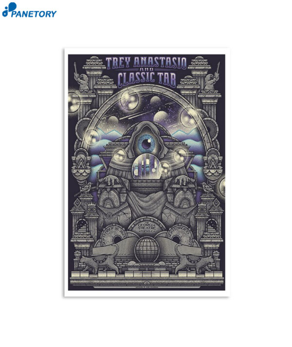 Trey Anastasio And Classic Tab Tour Athens Ga 2023 Poster