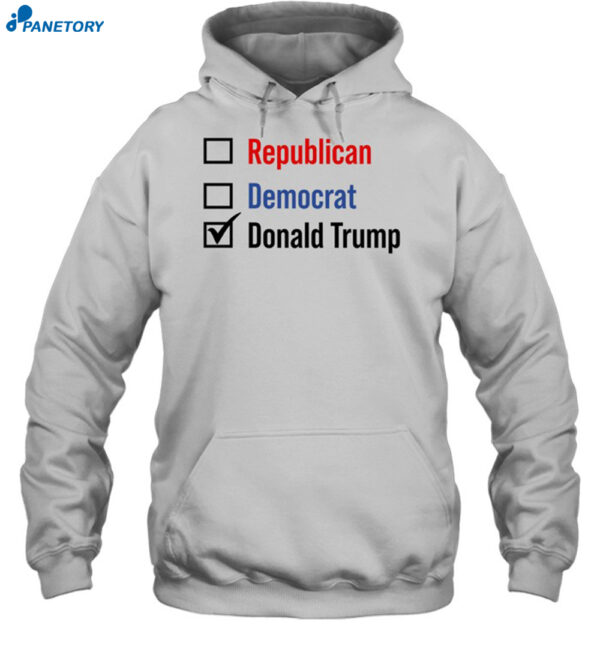 Trumplatinos Republican Democrat Donald Trump Shirt