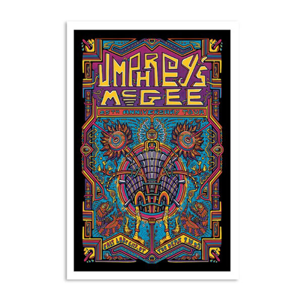 Umphrey's Mcgee Tour At The Depot Sept 14 2023 Poster