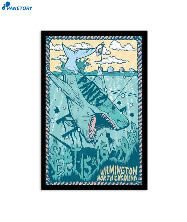 Widespread Panic In Wilmington Nc Sept 15 2023 Poster