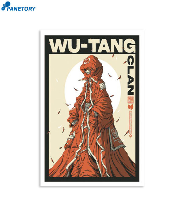 Wu-tang Clan Dillon Amphitheater Dillon Co Sept 9 2023 Poster