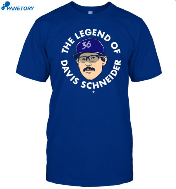 The Legend Of Davis Schneider Shirt