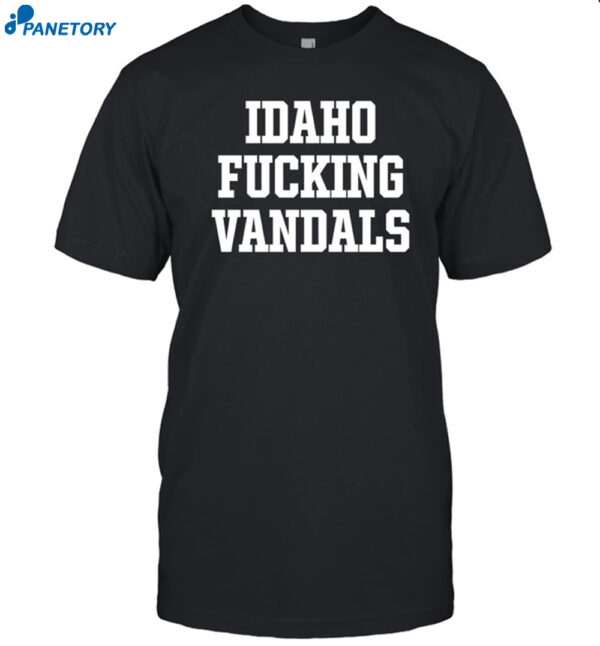 Aj Woodin Idaho Fucking Vandals Shirt
