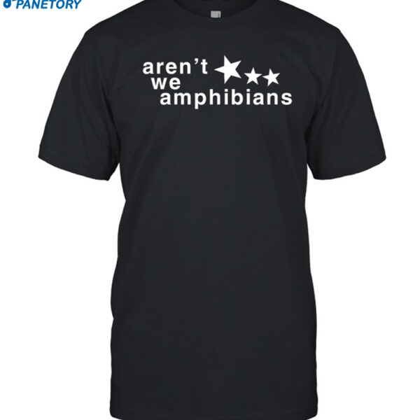 Amphibiansca Aren't We Amphibians Midwest Tour Shirt