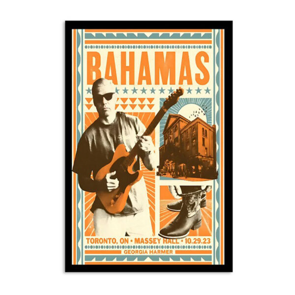 Bahamas Events Toronto Massey Hall Oct 29 2023 Poster