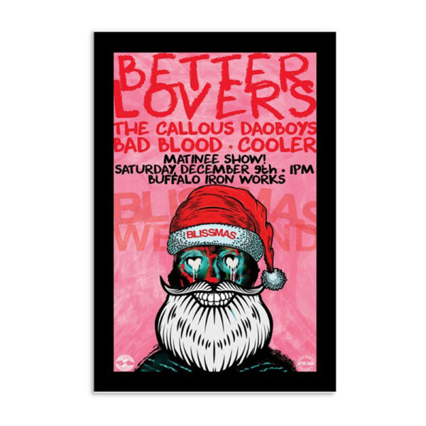 Better Lovers 12 9 2023 Buffalo Iron Works Event Poster