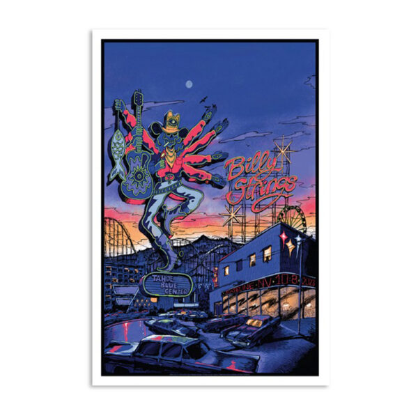 Billy Strings Show Stateline Nv 10 08 2023 Poster