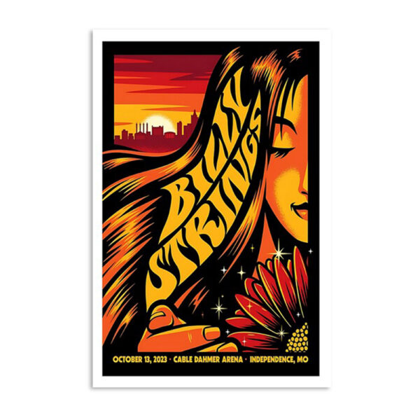 Billy Strings Tour Independence Mo October 13 2023 Poster A