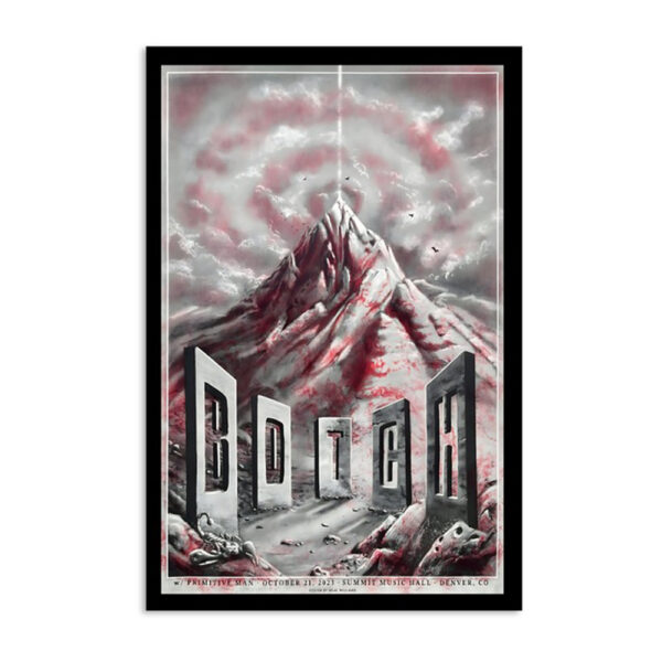 Botch Event At Summit Denver Colorado Oct 21 2023 Poster