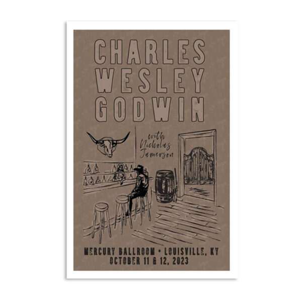 Charles Wesley Godwin Louisville Events October 11 2023 Poster