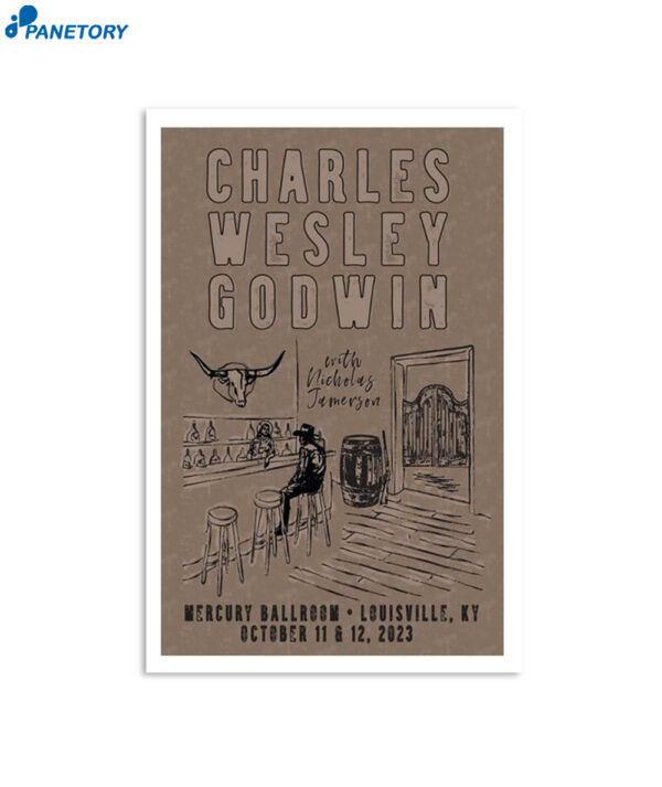 Charles Wesley Godwin Louisville Events October 11 2023 Poster