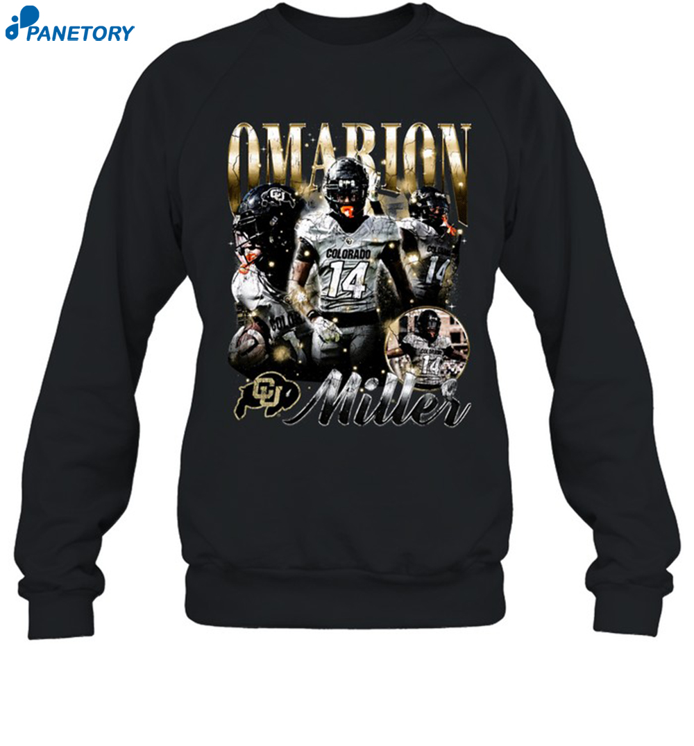 Colorado Football Omarion Miller Breakout Shirt 1