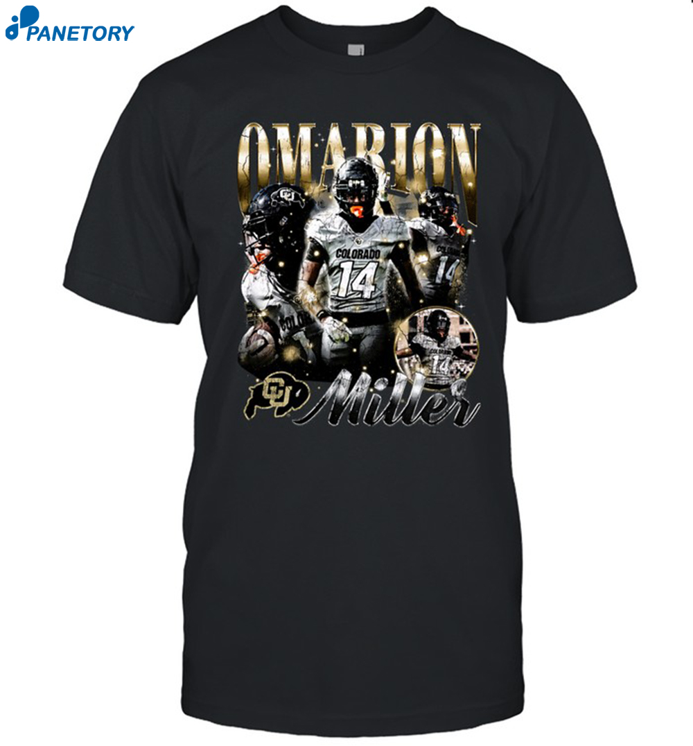 Colorado Football Omarion Miller Breakout Shirt