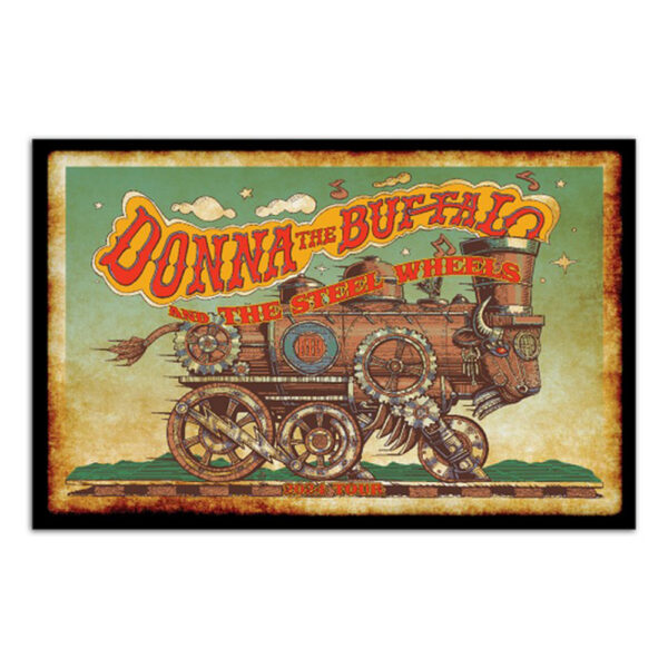 Donna The Buffalo Tour Dates & Concerts 2024 Poster